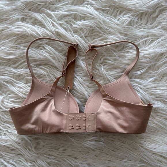 Skims Ultimate Push up Plunge Bra Clay Size 32A - Picture 4 of 6